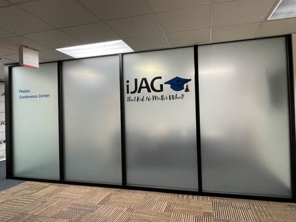 Conference meeting room after